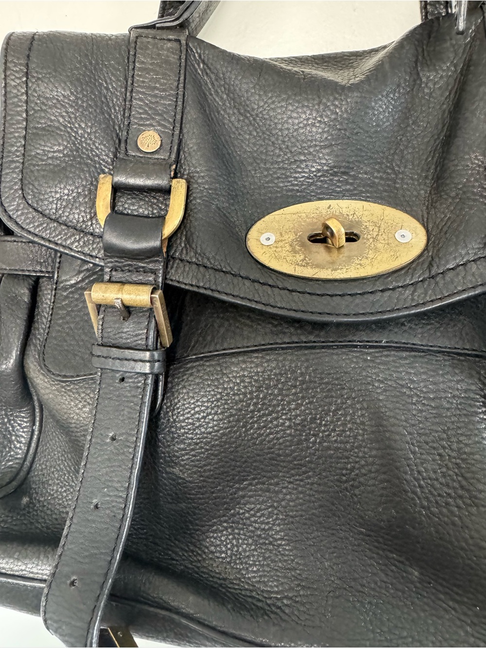 Black Bayswater leather Bag - Picture 2 of 10